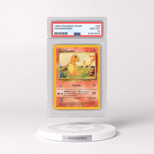 1999 Pokémon Game #46 Charmander (PSA 10 GEM MINT)