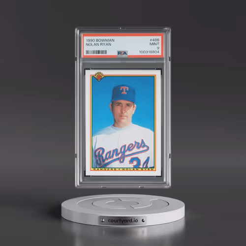 1990 Bowman #486 Nolan Ryan (PSA 9 MINT)