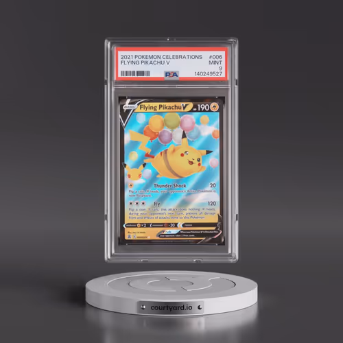 2021 Pokémon Celebrations #006 Flying Pikachu V - Holo (PSA 9 MINT)