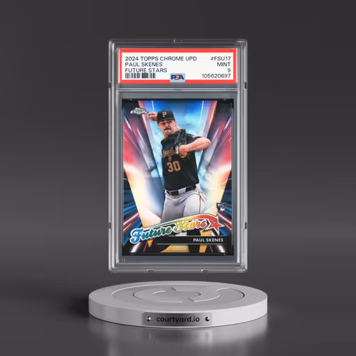 2024 Topps Chrome Update Future Stars #FSU17 Paul Skenes (PSA 9 MINT)