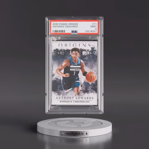 2020 Panini Origins #71 Anthony Edwards (PSA 9 MINT)