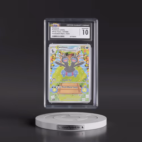 2025 White Flare - WHT EN #147/086 Zweilous - Illustration Rare Holo (CGC 10 GEM MINT)
