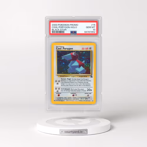 2000 Pokémon Promo Black Star #15 Cool Porygon - Holo (PSA 10 GEM MINT)
