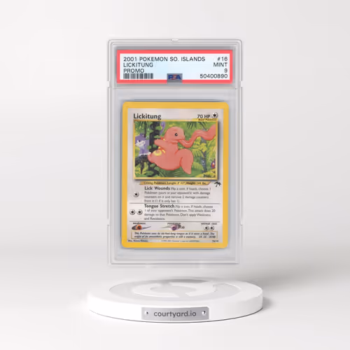 2001 Pokémon Southern Islands Promo #16 Lickitung (PSA 9 MINT)