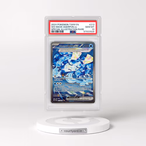 2024 Pokémon Twm EN-Twilight Masquerade #213 Wellspring Mask Ogerpon EX - Holo Special Illustration