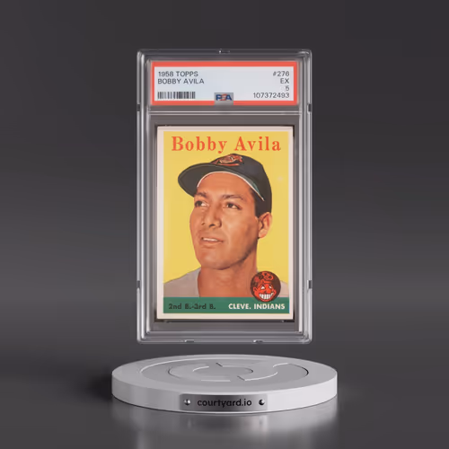 1958 Topps #276 Bobby Avila (PSA 5 EX)