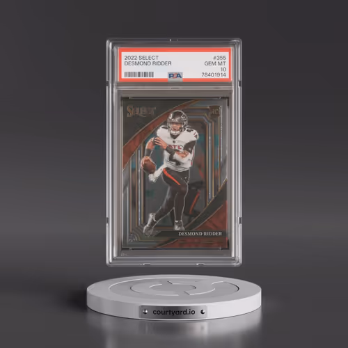 2022 Panini Select #355 Desmond Ridder (PSA 10 GEM MINT)