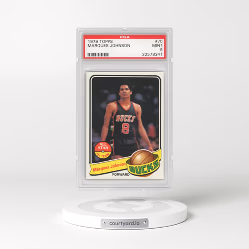 1979 Topps #70 Marques Johnson (PSA 9 MINT)