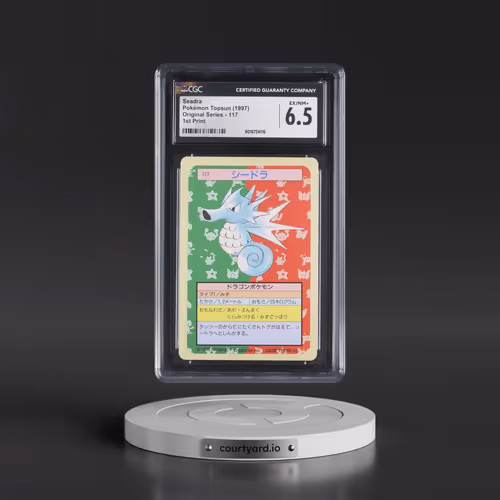 1997 (Only One Pokémon) Original Series #117 Seadra - (Blue Back) 1st Print (CGC 6.5 EX-NM+)