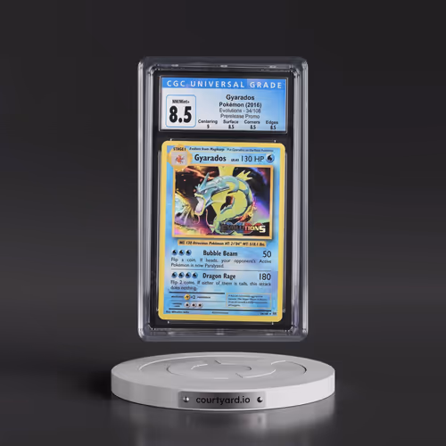 2016 Pokémon XY Evolutions #34 Gyarados - Holo Prerelease (CGC 8.5 NM-MT+)