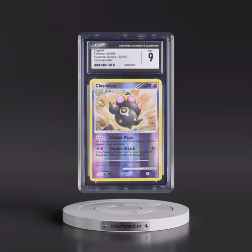 2009 Supreme Victors #22/147 Claydol - Reverse Holo (CGC 9 MINT)