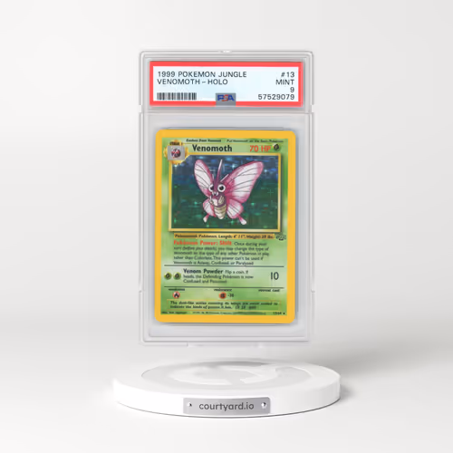 1999 Pokémon Jungle #13 Venomoth - Holo (PSA 9 MINT)