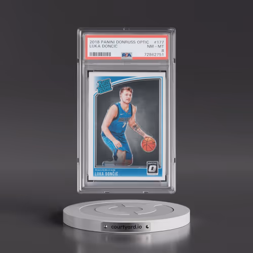 2018 Panini Donruss Optic #177 Luka Doncic (PSA 8 NM-MT)