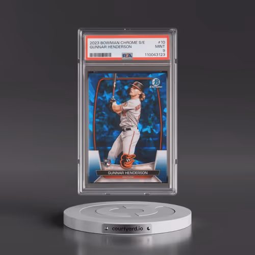 2023 Bowman Chrome Sapphire Edition #10 Gunnar Henderson (PSA 9 MINT)