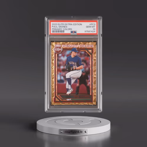 2023 Panini Elite Extra Edition Primary Colors #PC3 Paul Skenes (PSA 10 GEM MINT)