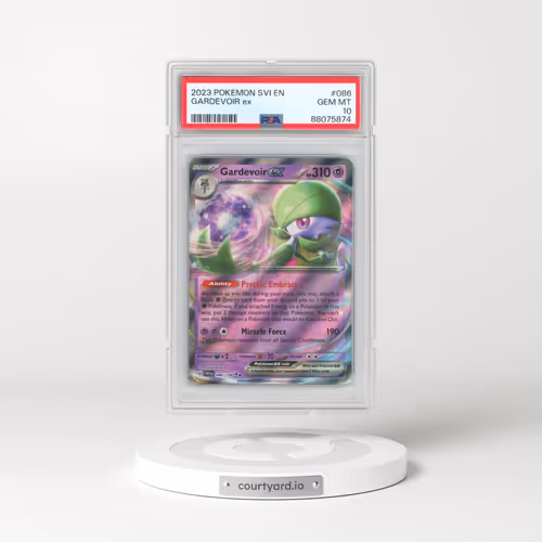 2023 Pokémon Svi EN-Scarlet & Violet #086 Gardevoir EX - Holo (PSA 10 GEM MINT)