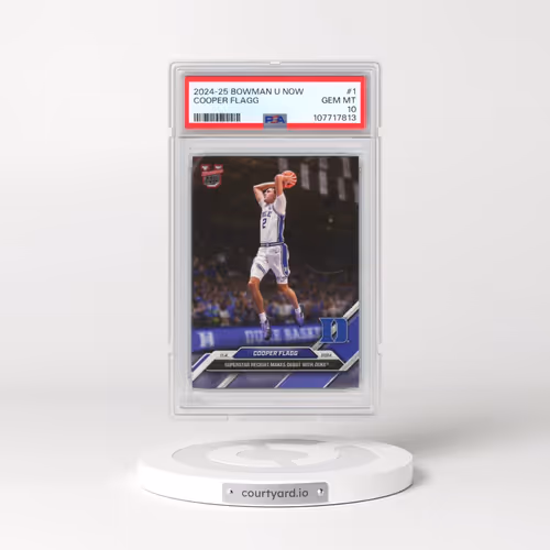 2024 Bowman U Now #1 Cooper Flagg (PSA 10 GEM MINT)