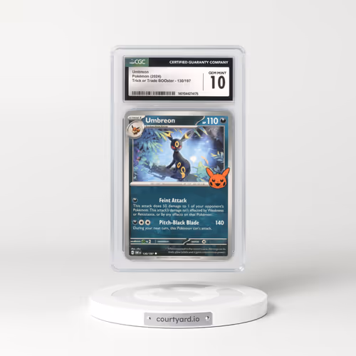 2024 Trick or Trade BOOster (2024) #130/197 Umbreon (CGC 10 GEM MINT)