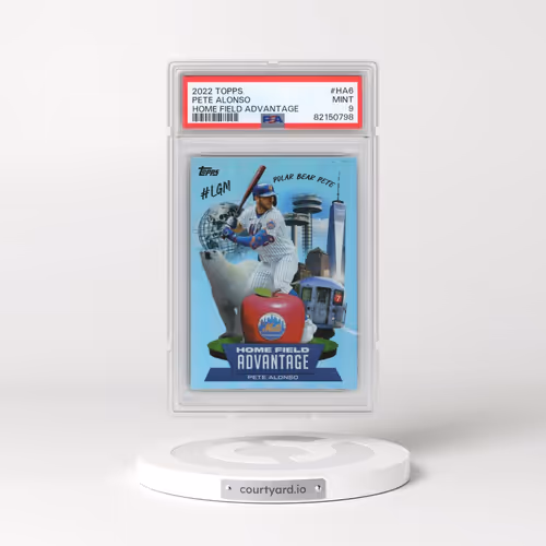 2022 Topps Home Field Advantage #HA6 Pete Alonso (PSA 9 MINT)