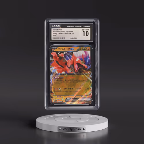2023 Shiny Treasure ex #114/190 Koraidon ex - Holo (CGC 10 GEM MINT)