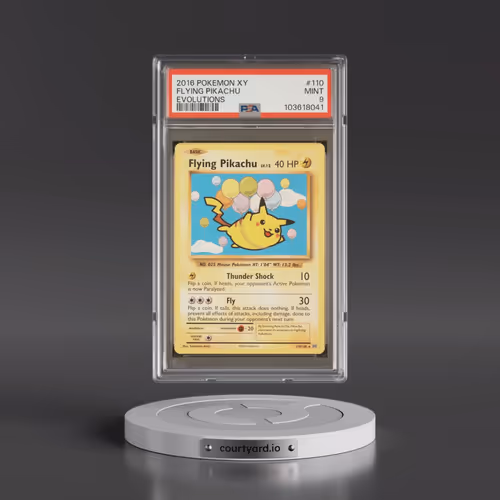 2016 Pokémon XY Evolutions #110 Flying Pikachu (PSA 9 MINT)