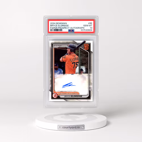 2024 Bowman Paper Prospect Autographs #BE Bryce Eldridge (PSA 10 GEM MINT)