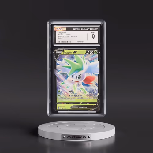 2022 Brilliant Stars #013/172 Shaymin V - Holo (CGC 9 MINT)