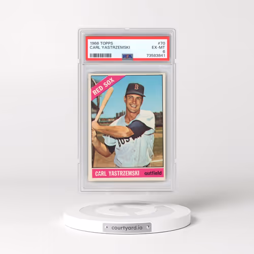 1966 Topps #70 Carl Yastrzemski (PSA 6 EX-MT)