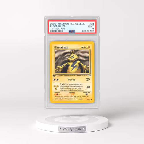 2000 Pokémon Neo Genesis #33 Electabuzz - 1st Edition (PSA 9 MINT)