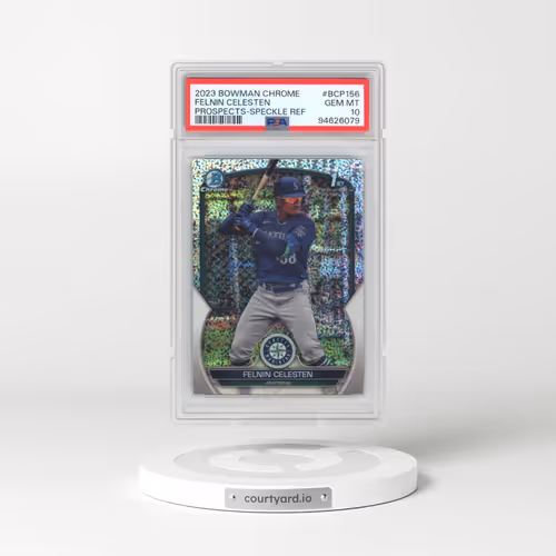2023 Bowman Chrome Prospects #BCP156 Felnin Celesten - Speckle Refractor (PSA 10 GEM MINT)