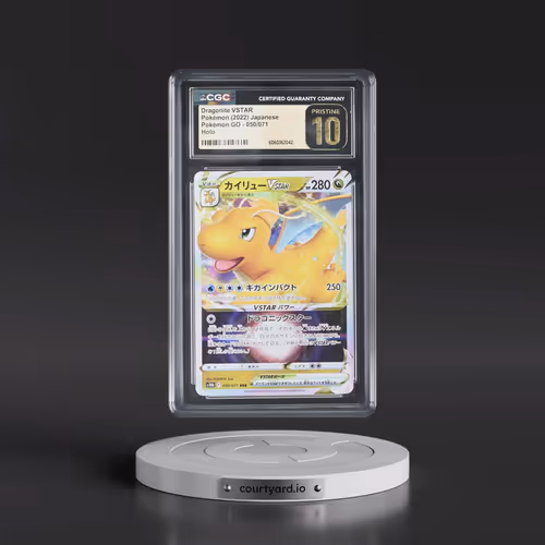 2022 Pokémon GO #050/071 Dragonite VSTAR - Holo (CGC 10 PRISTINE)