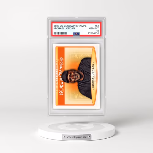 2019 Upper Deck Goodwin Champions #51 Michael Jordan (PSA 10 GEM MINT)