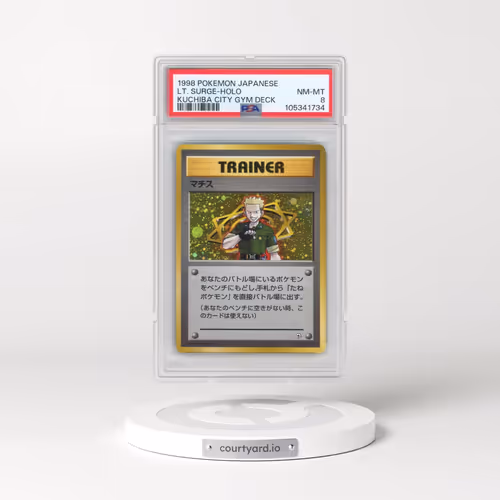 1998 Pokémon Kuchiba City Gym Deck LT. Surge - Holo (PSA 8 NM-MT)