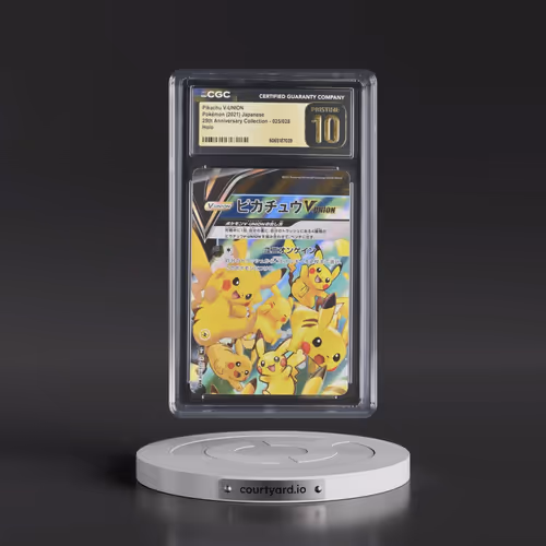 2021 25th Anniversary Collection #025/028 Pikachu V-UNION - (Top left) Holo (CGC 10 PRISTINE)