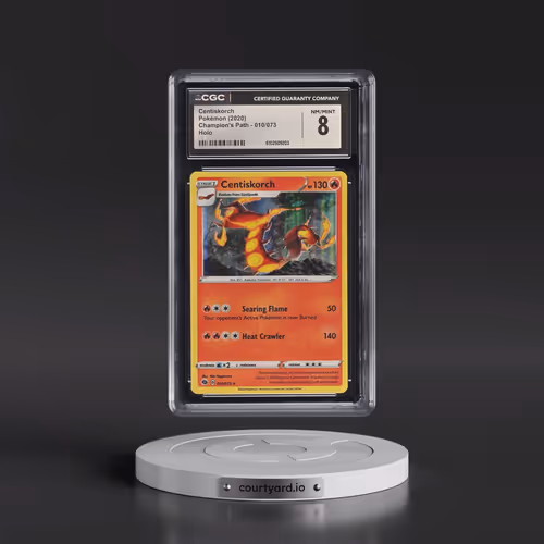 2020 Champion's Path #010/073 Centiskorch - Holo (CGC 8 NM-MT)
