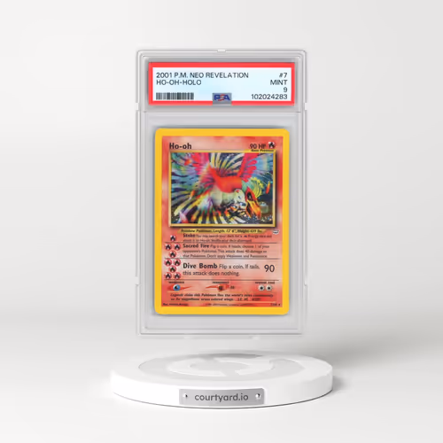 2001 Pokémon Neo Revelation #7 HO-Oh - Holo (PSA 9 MINT)