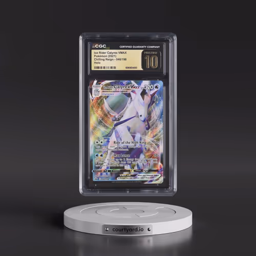 2021 Chilling Reign #046/198 Ice Rider Calyrex VMAX - Holo (CGC 10 PRISTINE)
