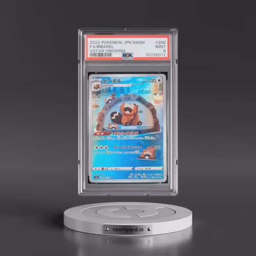 2022 Pokémon Sword & Shield Vstar Universe #200 Bibarel - Full Art (PSA 9 MINT)