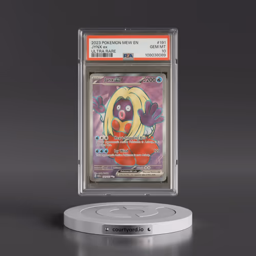 2023 Pokémon Mew EN-151 #191 Jynx EX - Holo Ultra Rare (PSA 10 GEM MINT)