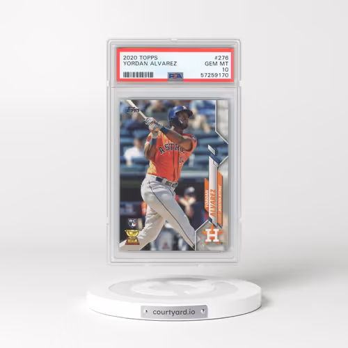 2020 Topps #276 Yordan Alvarez (PSA 10 GEM MINT)