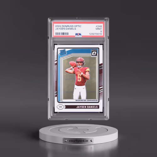 2024 Panini Donruss Optic #248 Jayden Daniels (PSA 9 MINT)