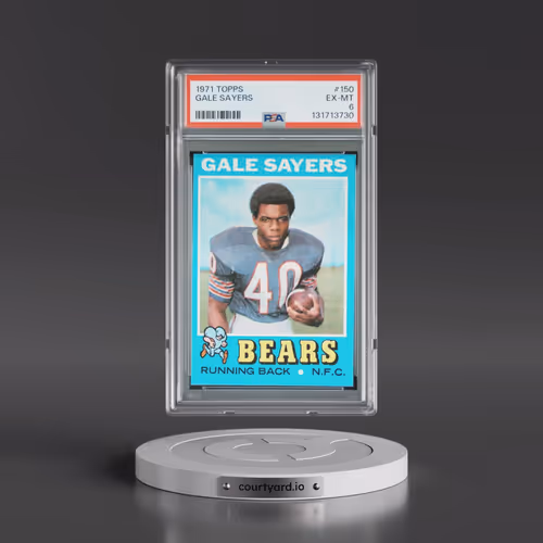 1971 Topps #150 Gale Sayers (PSA 6 EX-MT)