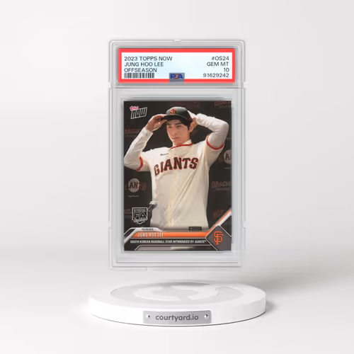 2023 Topps Now Offseason #OS24 Jung Hoo Lee (PSA 10 GEM MINT)