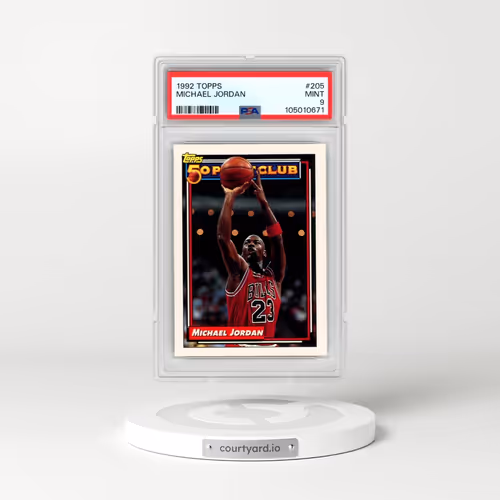 1992 Topps #205 Michael Jordan (PSA 9 MINT)