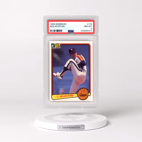 1983 Donruss #118 Nolan Ryan (PSA 8 NM-MT)