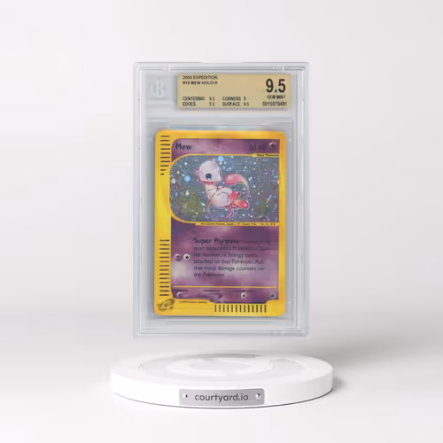 2002 Expedition #19 Mew - Holo (BGS 9.5 GEM MINT)