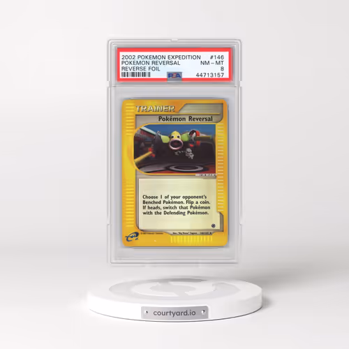 2002 Pokémon Expedition #146 Pokemon Reversal - Reverse Foil (PSA 8 NM-MT)
