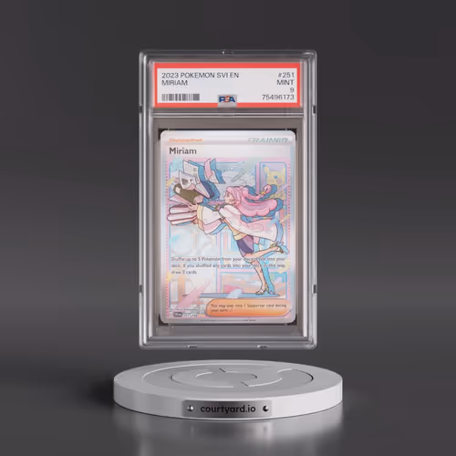 2023 Pokémon Svi EN-Scarlet & Violet #251 Miriam - Special Illustration Rare (PSA 9 MINT)