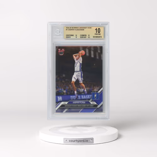 2024 Bowman U Now #1 Cooper Flagg (BGS 10 PRISTINE)