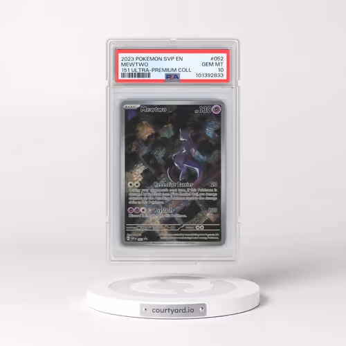 2023 Pokémon Svp EN-SV Black Star Promo #052 Mewtwo - 151 Ultra-Premium Collection (PSA 10 GEM MINT)